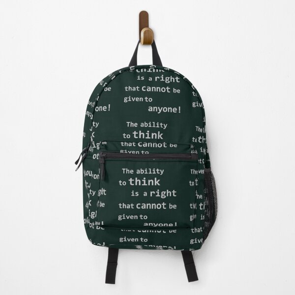 Item preview, The ability to think is a right that cannot be given to anyone! designed and sold by tuzlay.