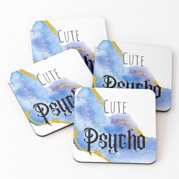 Item preview, Cute but Psycho (colorized) designed and sold by anneth0184.