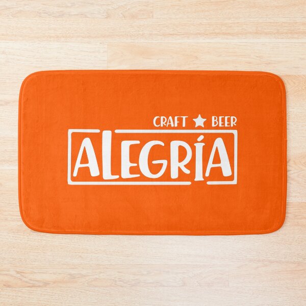 Item preview, White Alegria Beer Logo designed and sold by Cervezasalegria.