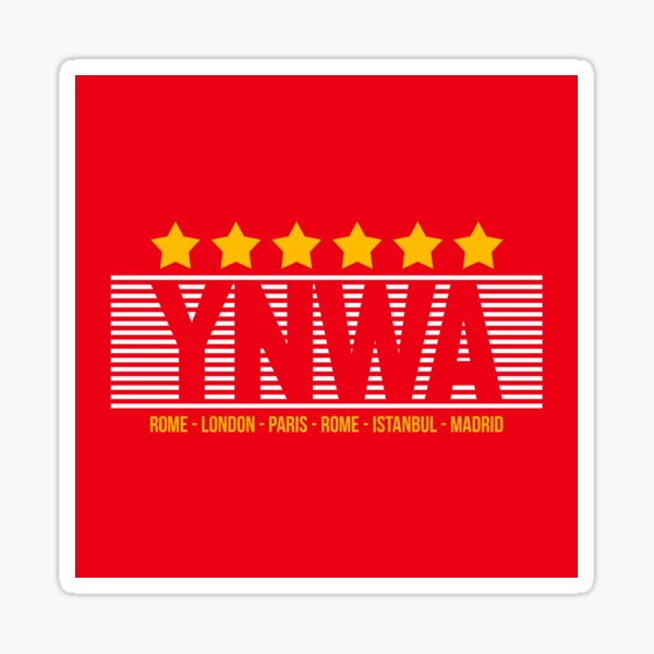 YNWA Sticker