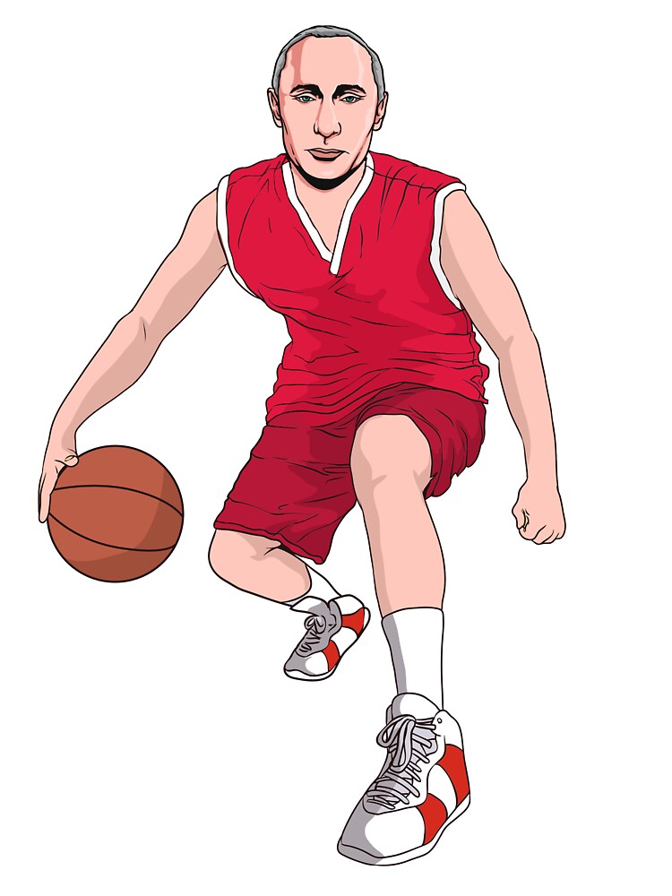 Putin Basketball Baby One Piece By Happymonkeytees Redbubble