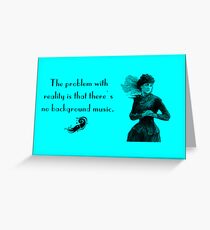 Funny vintage card Greeting Card