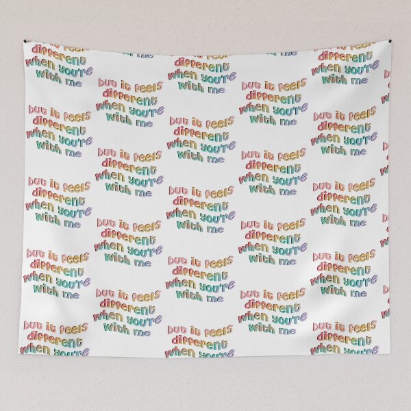 Item preview, it feels different when youre with me designed and sold by tiredninny.