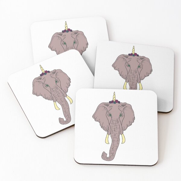 Item preview, Elephantcorn (Pink) designed and sold by artsyANTcreatns.