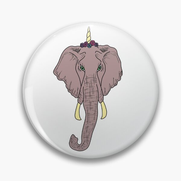 Item preview, Elephantcorn (Pink) designed and sold by artsyANTcreatns.