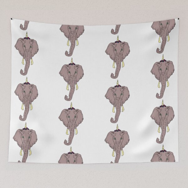 Item preview, Elephantcorn (Pink) designed and sold by artsyANTcreatns.