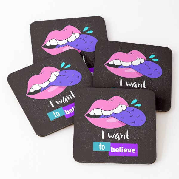 Item preview, I WANT TO BELIEVE FUN DESIGN designed and sold by Maushmi.