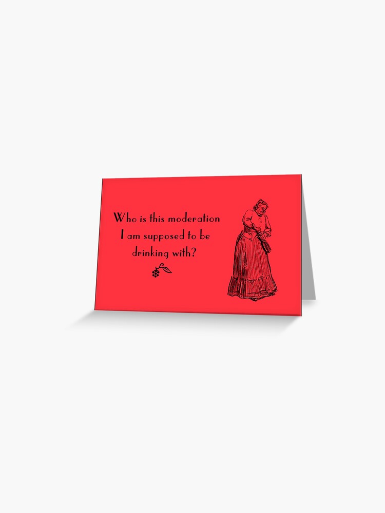 Thumbnail 1 of 2, Greeting Card, Funny vintage card designed and sold by partypeepsfun.