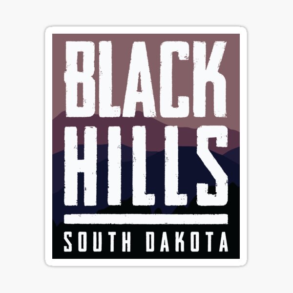 "Black Hills South Dakota" Sticker for Sale by moritzschwaeble