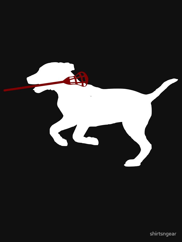 "Lacrosse Dog Stick" Tshirt by shirtsngear Redbubble
