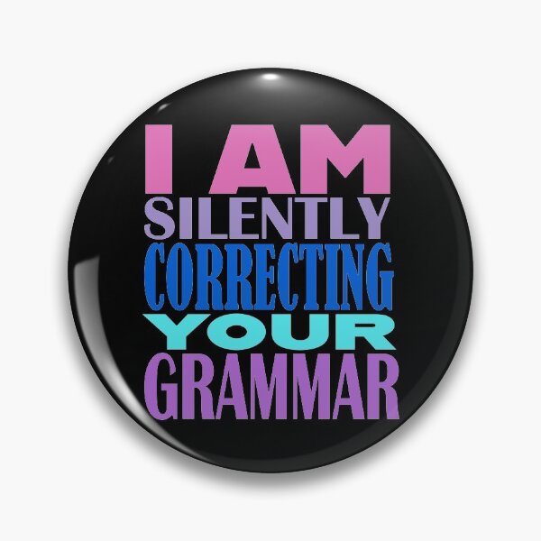 Item preview, Court Reporter Series - Correcting Your Grammar - Neon designed and sold by theblueofmyeye.