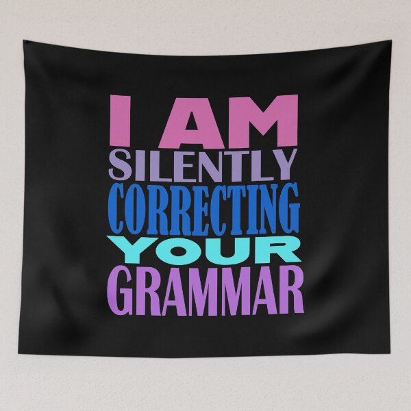 Item preview, Court Reporter Series - Correcting Your Grammar - Neon designed and sold by theblueofmyeye.