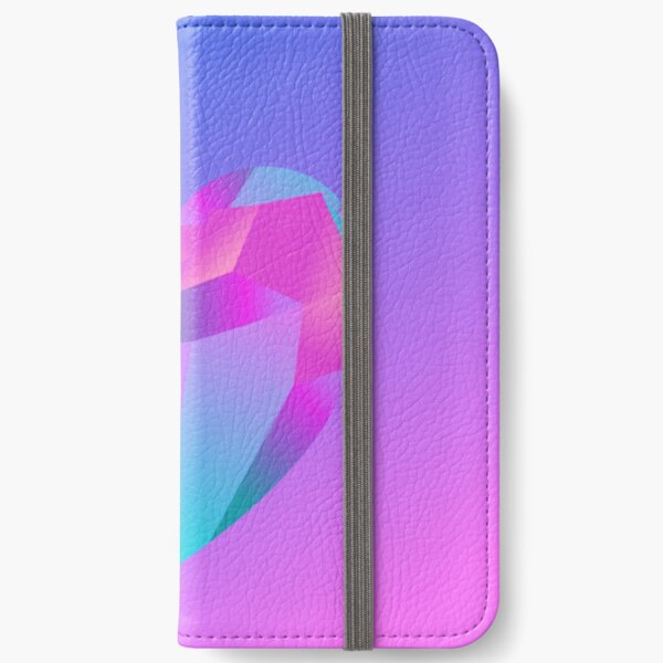 Crystal Heart iPhone Wallet