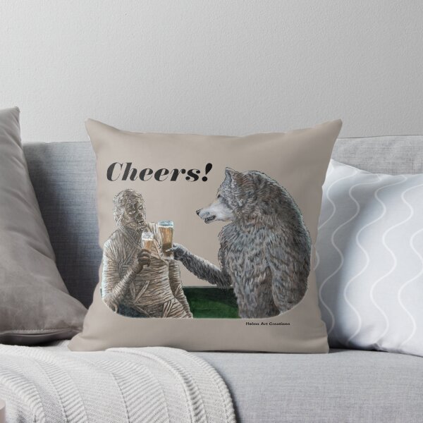 Item preview, Drinking Buddies Night Out Beer Art designed and sold by HelmsArt.