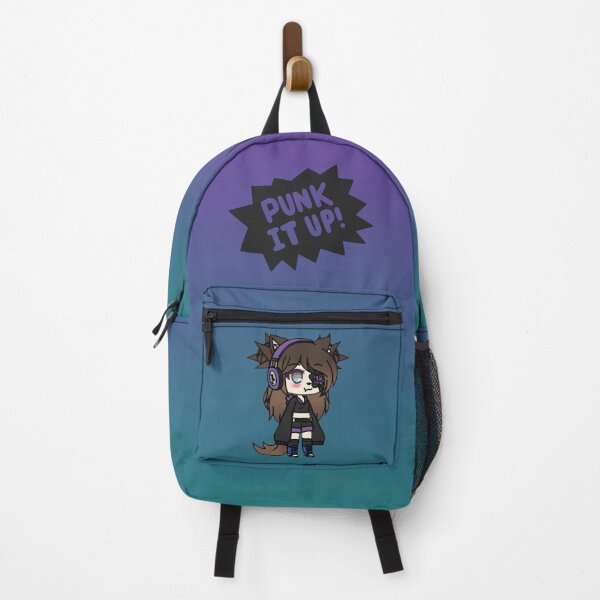 Gacha Life Series - Karin the strange goth girl with the eye patch Backpack