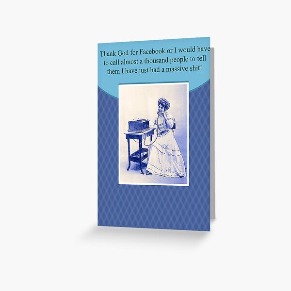 Item preview, Funny vintage card designed and sold by partypeepsfun.