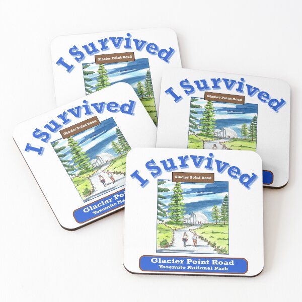 Item preview, I Survived Glacier Point Road, Yosemite designed and sold by MMc Buck.