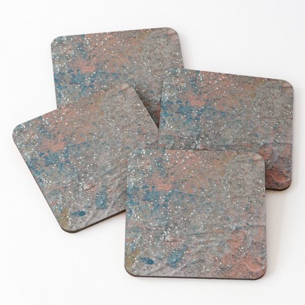 Item preview, glitter  on abstract painting designed and sold by Fiveladiesart.