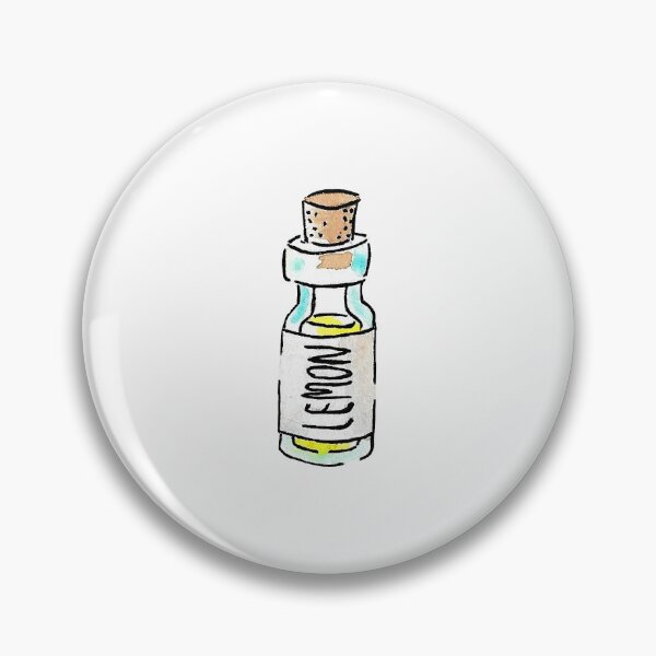 Item preview, Lemon Essential Oil Sticker designed and sold by pixelmist.