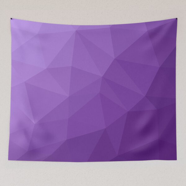 Item preview, Polygon Geometric Triangles Purple designed and sold by Shine Design Blossom.