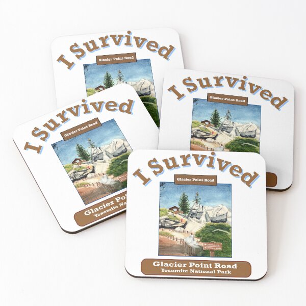 Item preview, I Survived Glacier Point Road, Yosemite National Park designed and sold by MMc Buck.