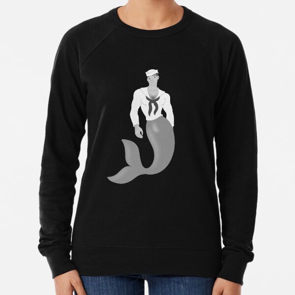Merman Sailor Lightweight Sweatshirt