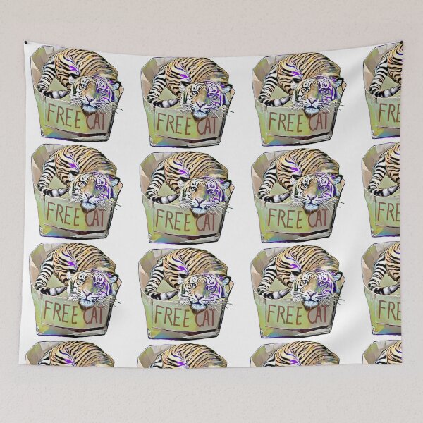 Item preview, Tiger in a Box designed and sold by catifex.