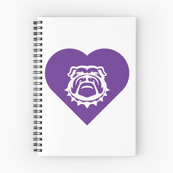 Item preview, Bulldog Mascot Cares Purple designed and sold by cmd-art.