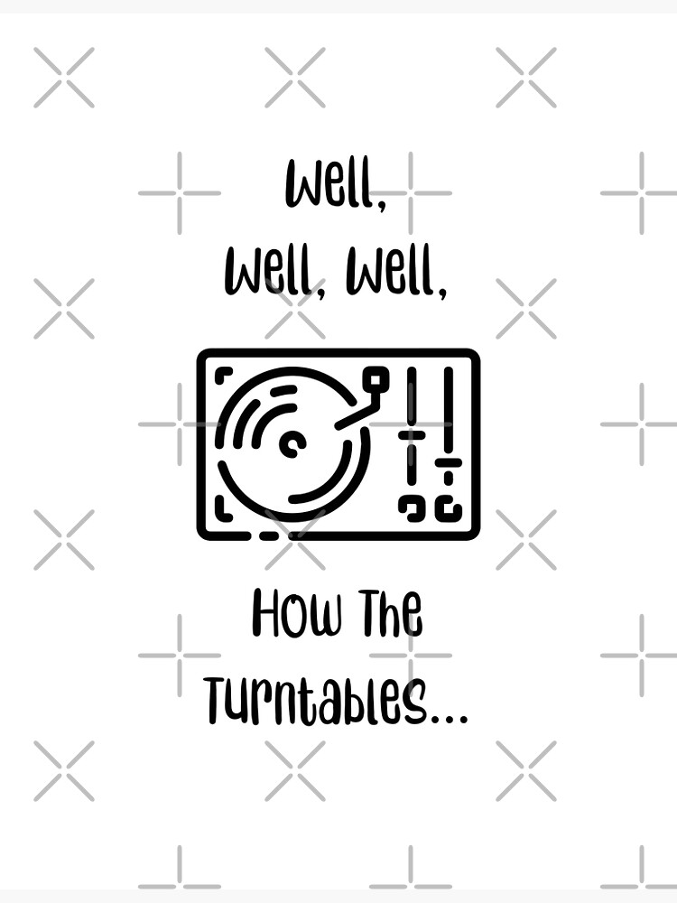 "How the Turntables The Office" Poster by RocketPunchSC Redbubble