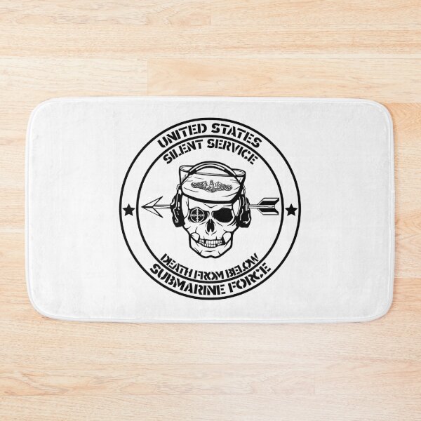 Item preview, US Submarine Force Death from Below Silent Service Black designed and sold by MadMando.