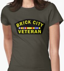 'Brick City Veteran' Women's Fitted T-Shirt