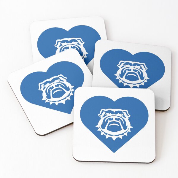Item preview, Bulldog Mascot Cares Blue designed and sold by cmd-art.