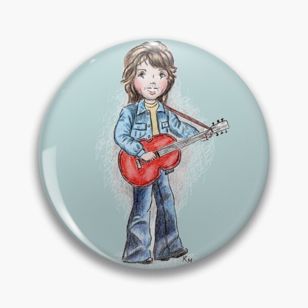 Item preview, Guitar player designed and sold by Katerina Makarova.