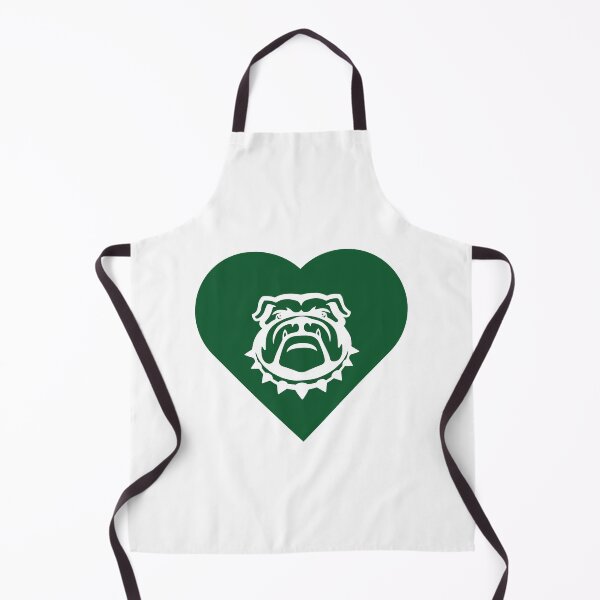 Item preview, Bulldog Mascot Cares Green designed and sold by cmd-art.