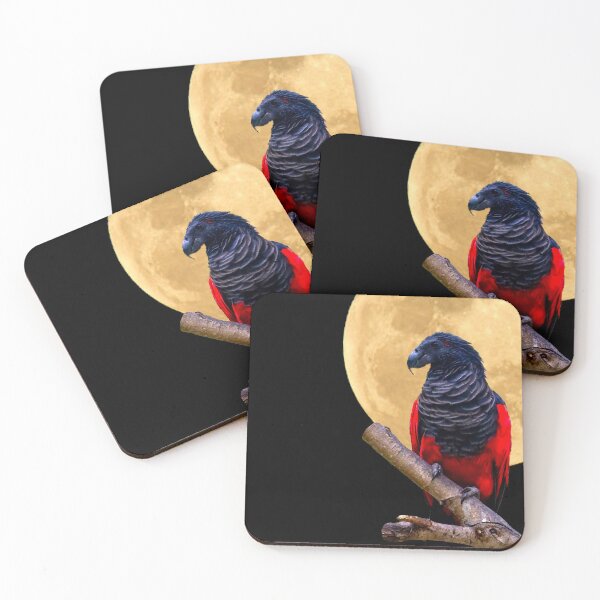 Item preview, Dracula Parrot with moon designed and sold by RKSDesigns.