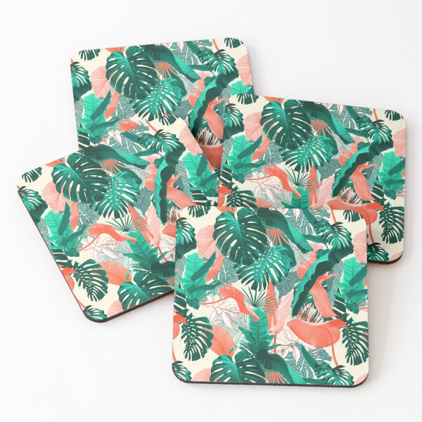 Item preview, Tropical Jungle Leaves designed and sold by VintageArtistry.