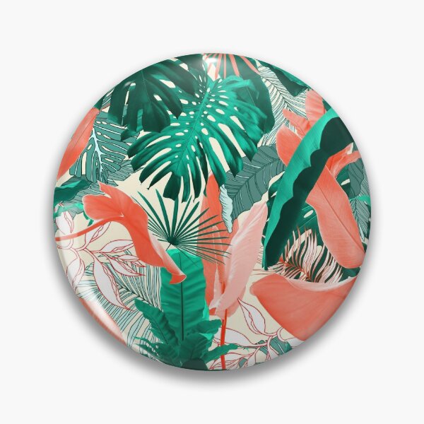 Item preview, Tropical Jungle Leaves designed and sold by VintageArtistry.