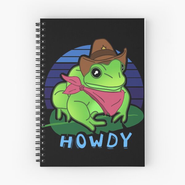 Item preview, Aesthetic Howdy Cowboy Frog  designed and sold by FandomizedRose.
