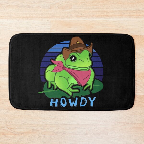 Item preview, Aesthetic Howdy Cowboy Frog  designed and sold by FandomizedRose.