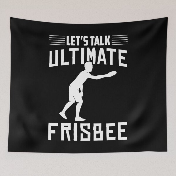 Item preview, Funny Player Gift Lets Talk Ultimate Frisbee graphic designed and sold by jakehughes2015.