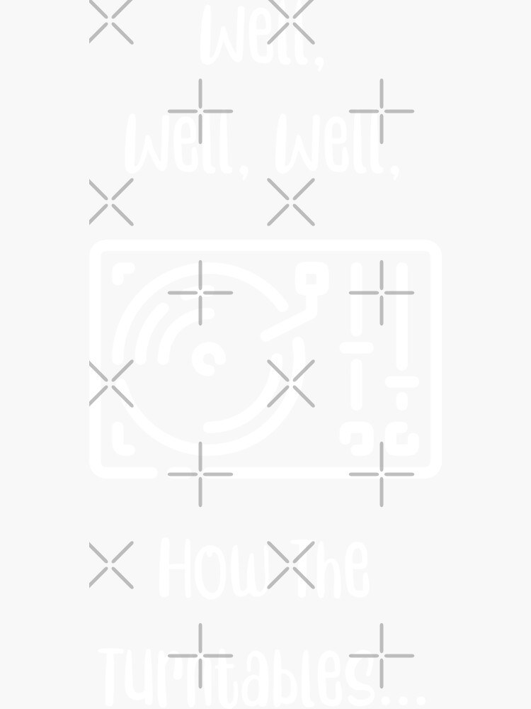 "How the Turntables... The Office II" Sticker by RocketPunchSC