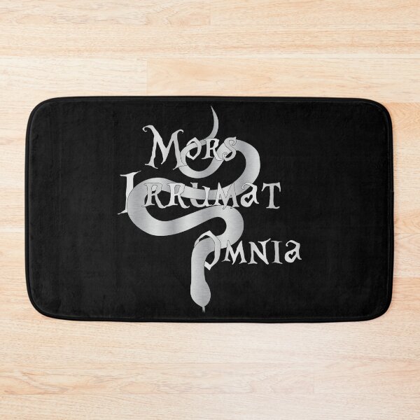 Item preview, Mors Irrumat Omnia - Ninth House Quote designed and sold by BooksAndFlowers.