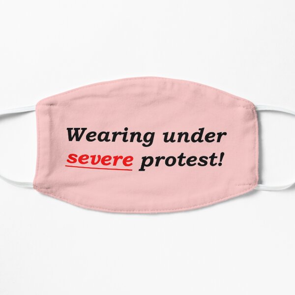 Pink Wearing this under severe protest Mask