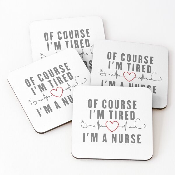Item preview, Nurse Heartbeats | Nursing RN Tired  designed and sold by Maria Garcia.