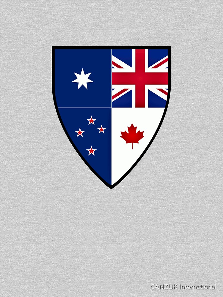 Thumbnail 7 of 7, Classic T-Shirt, CANZUK Shield designed and sold by CANZUK.