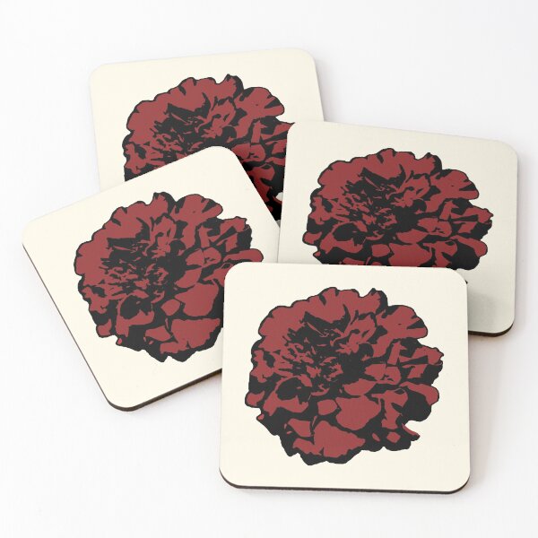 Item preview, Red Marigold designed and sold by photosbyastra.