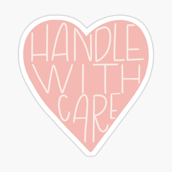Handle with care Sticker