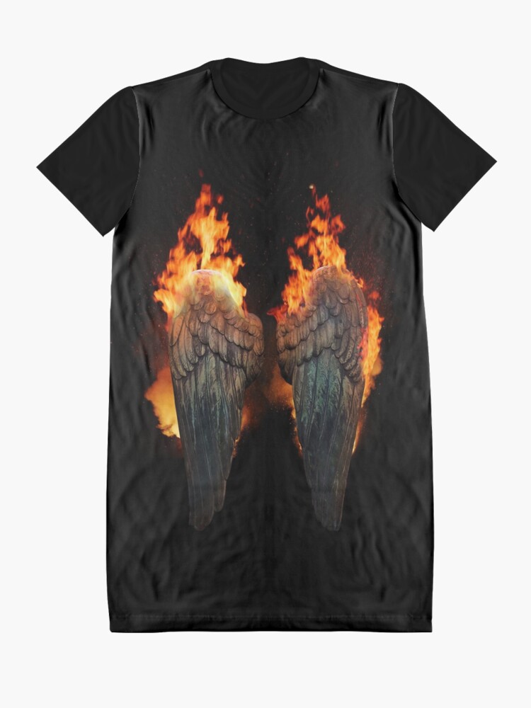 angel t shirt dress