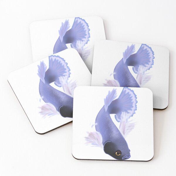 Item preview, Donut the Elephant Ear Female Betta designed and sold by Iyuda.