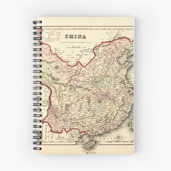 Item preview, Map of China (1855) designed and sold by allhistory.